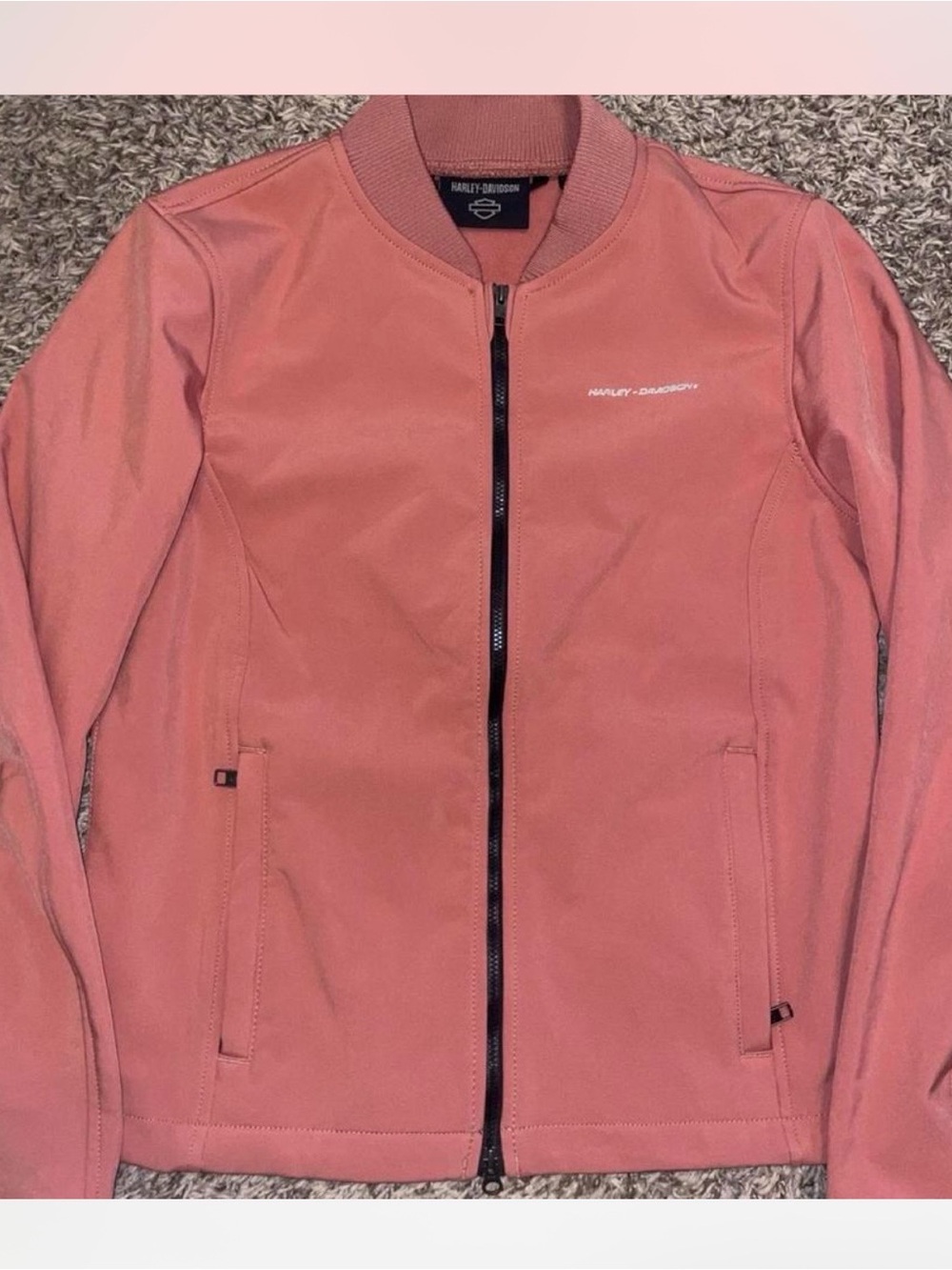 Harley-Davidson Dusty Rose Women's Bomber Jacket